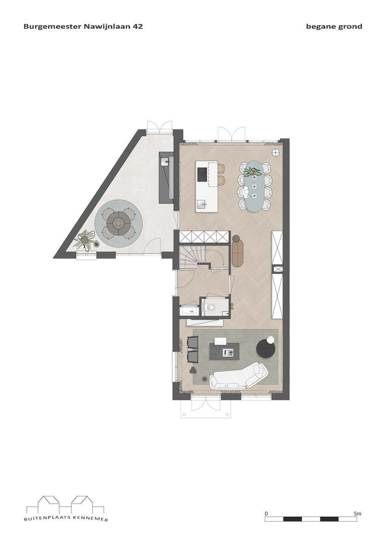 BUITENPLAATS KENNEMER 42, Zandvoort plattegrond-0