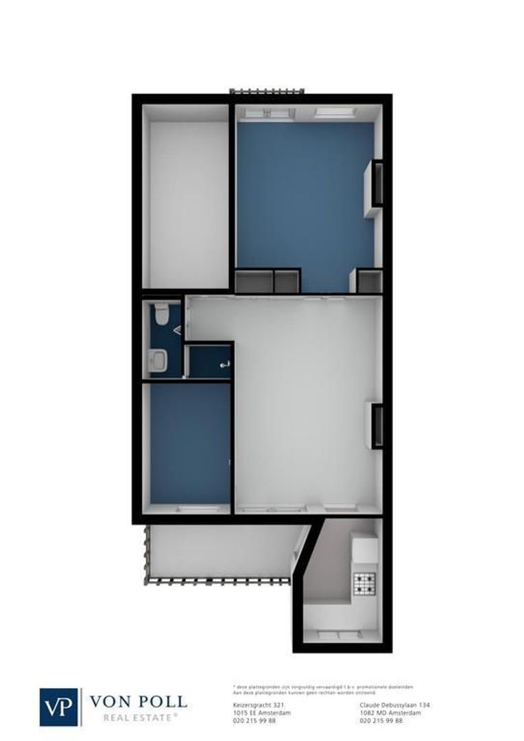 Retiefstraat 101 C, Amsterdam plattegrond-0
