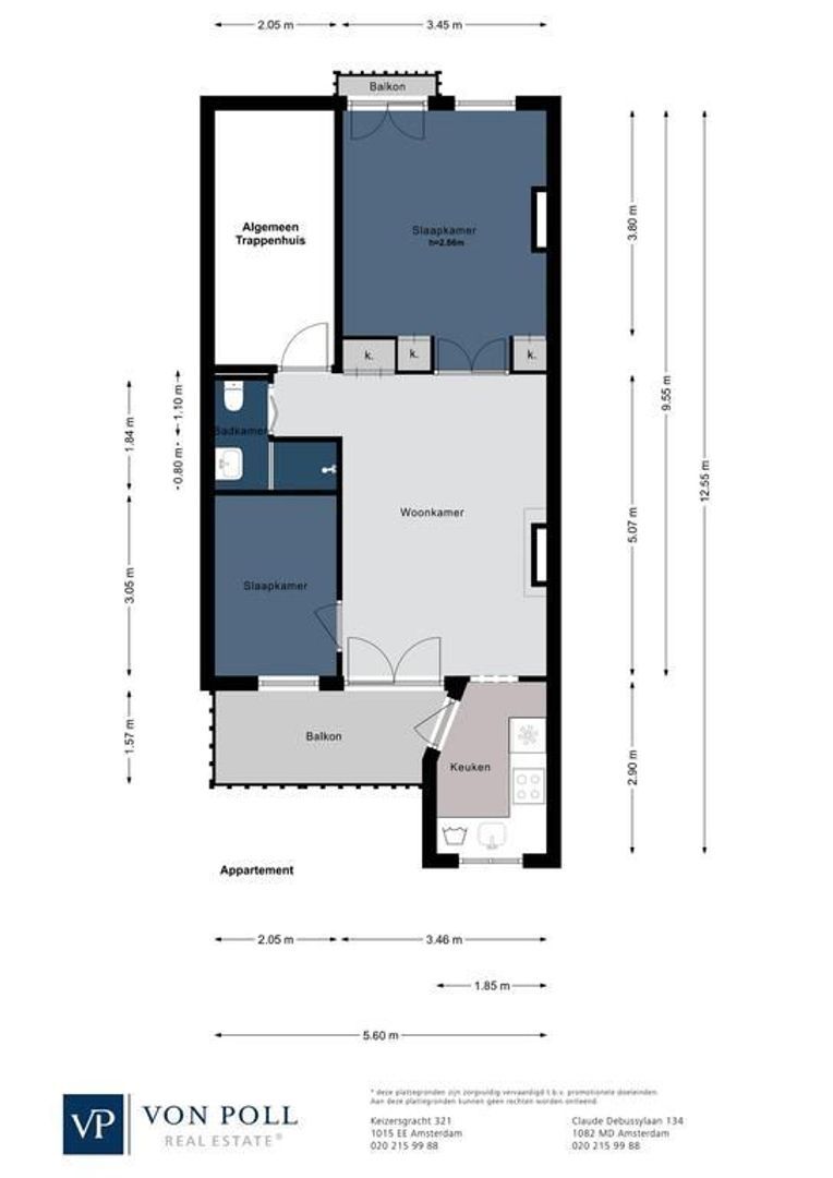 Retiefstraat 101 C, Amsterdam plattegrond-1