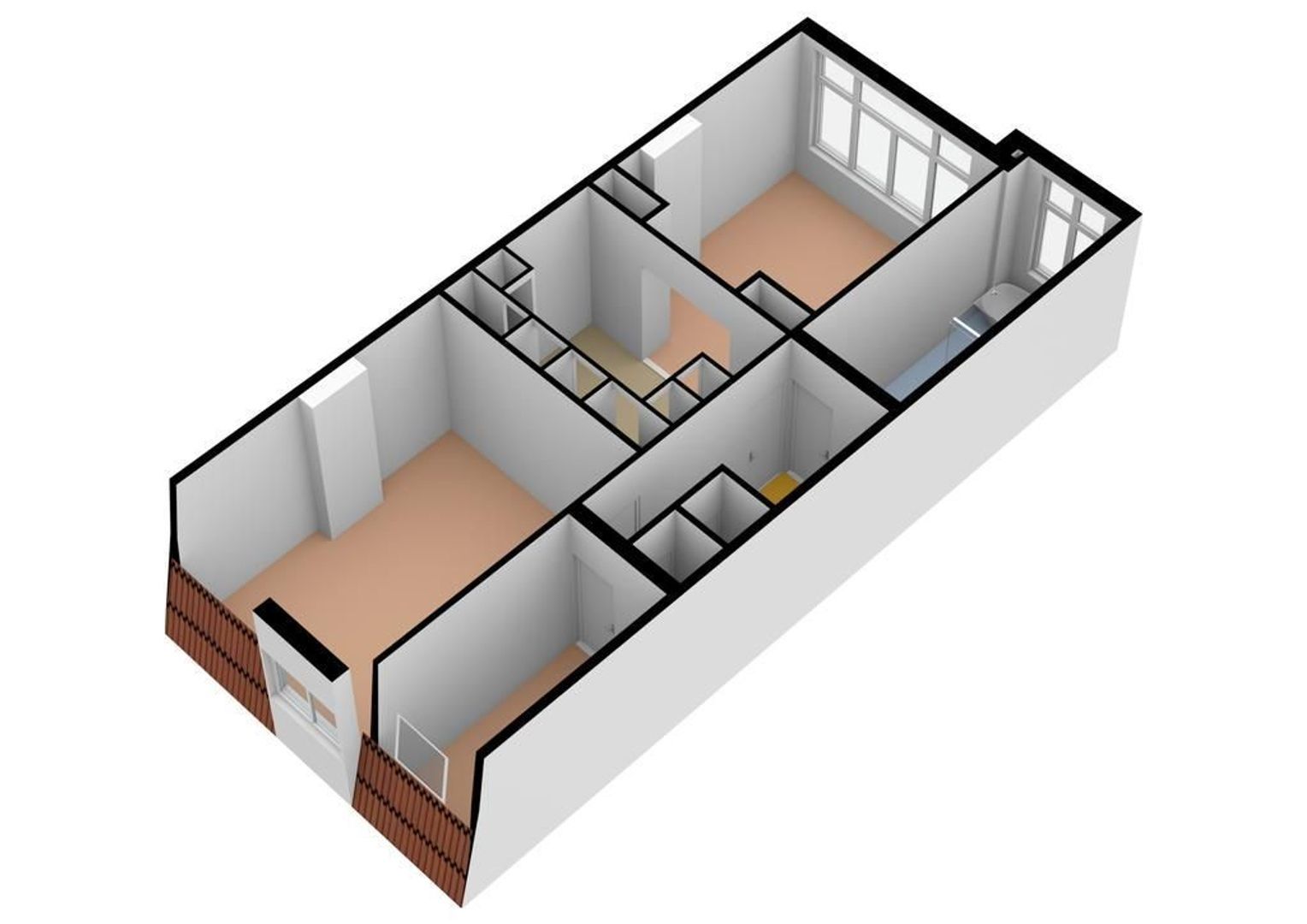 Derde Helmersstraat 8 2, Amsterdam plattegrond-3