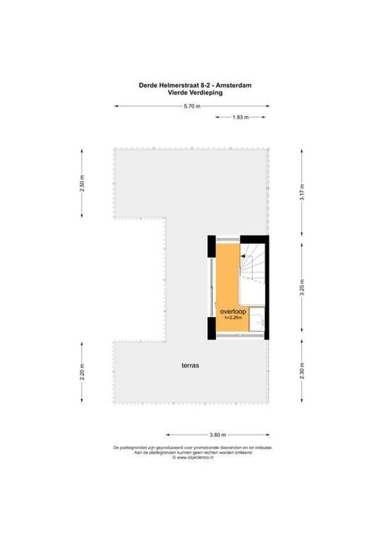 Derde Helmersstraat 8 2, Amsterdam plattegrond-6