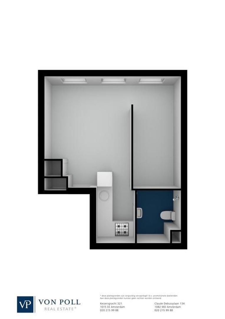 Jacob van Lennepstraat 54 2V, Amsterdam plattegrond-1