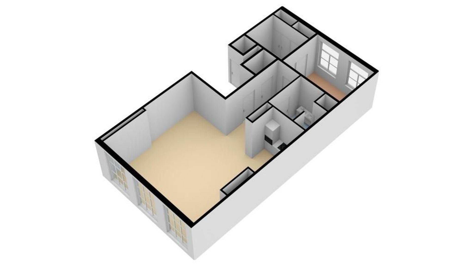 Herengracht 574, Amsterdam plattegrond-2