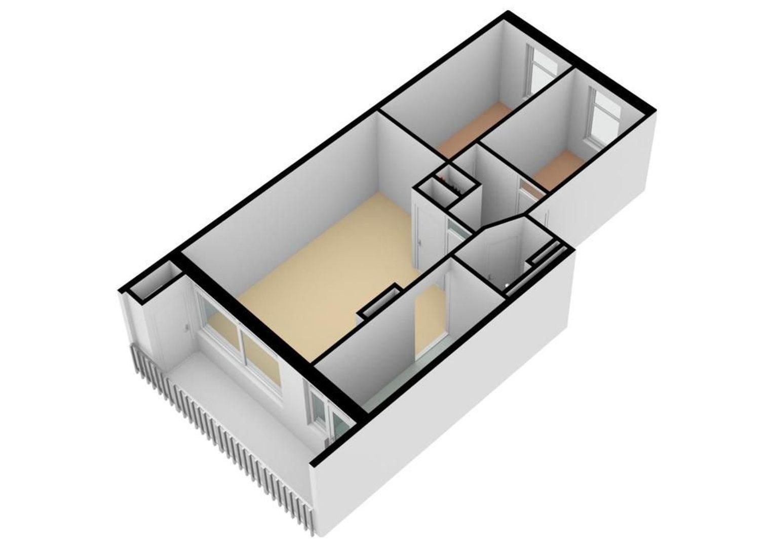 Djambistraat 23 I, Amsterdam plattegrond-2