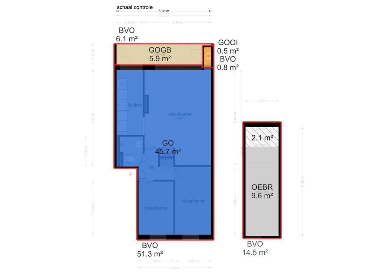 Djambistraat 23 I, Amsterdam plattegrond-5