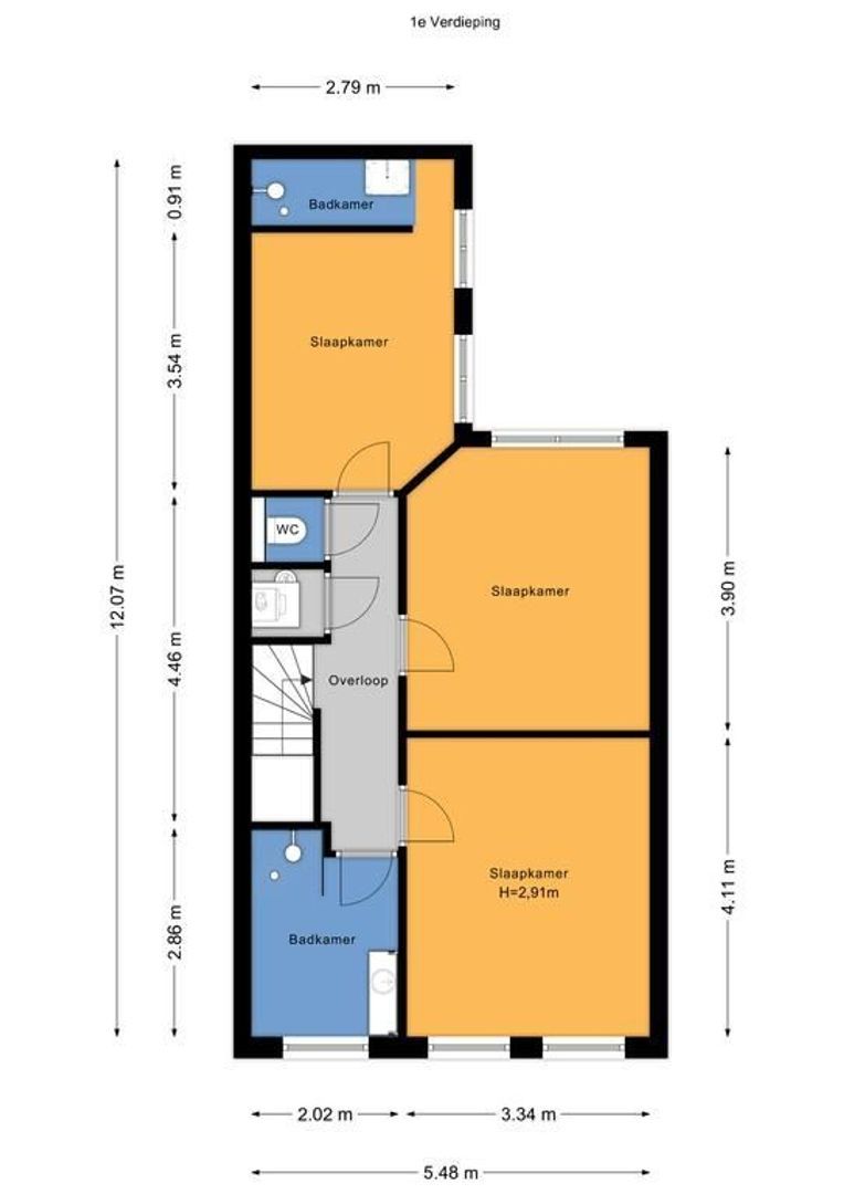 Ripperdastraat 69, Den Haag plattegrond-0