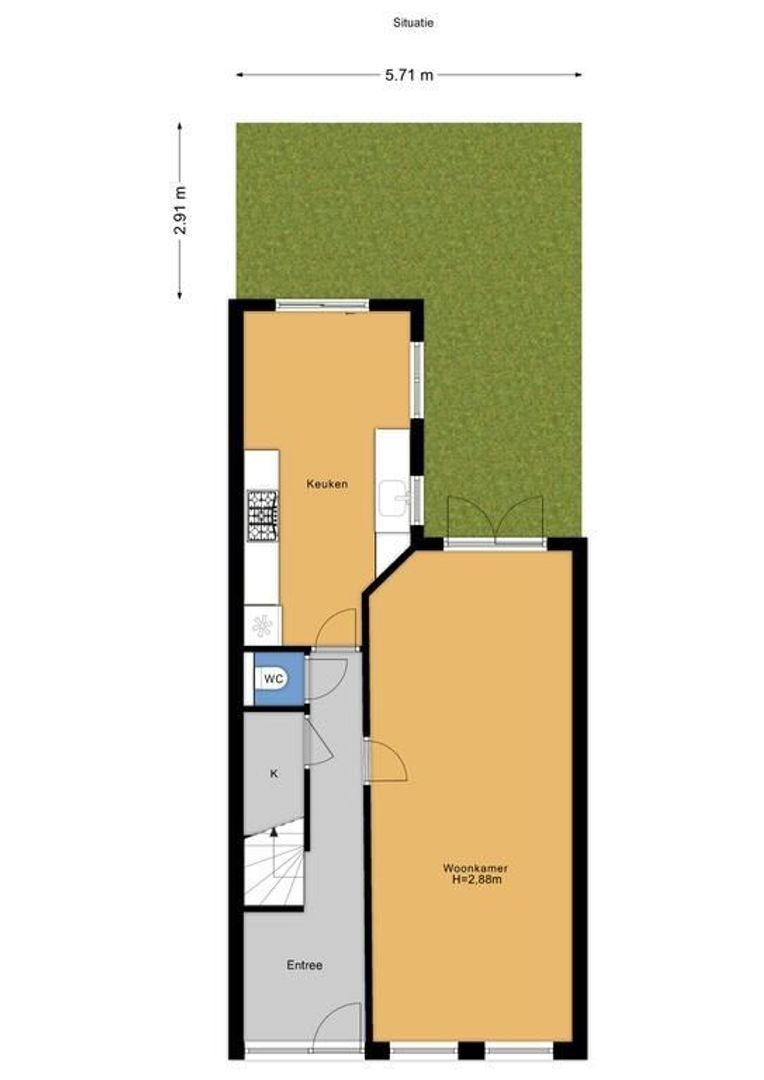 Ripperdastraat 69, Den Haag plattegrond-2