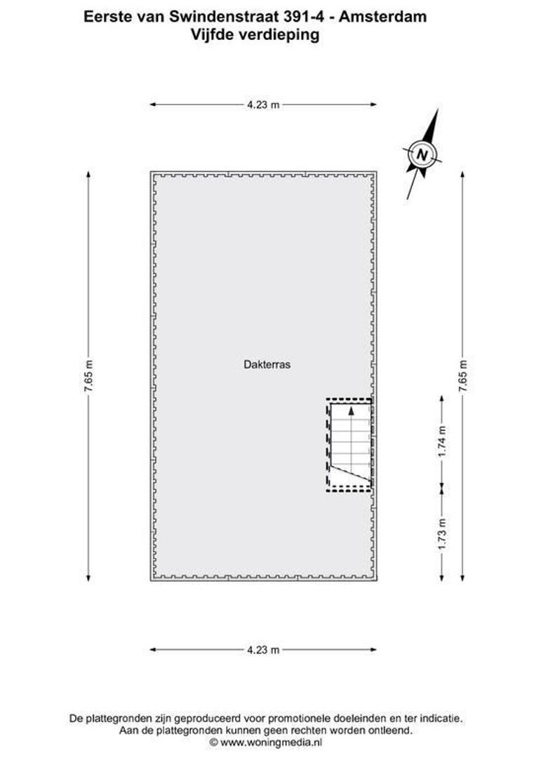 Eerste Van Swindenstraat 391 4, Amsterdam plattegrond-7