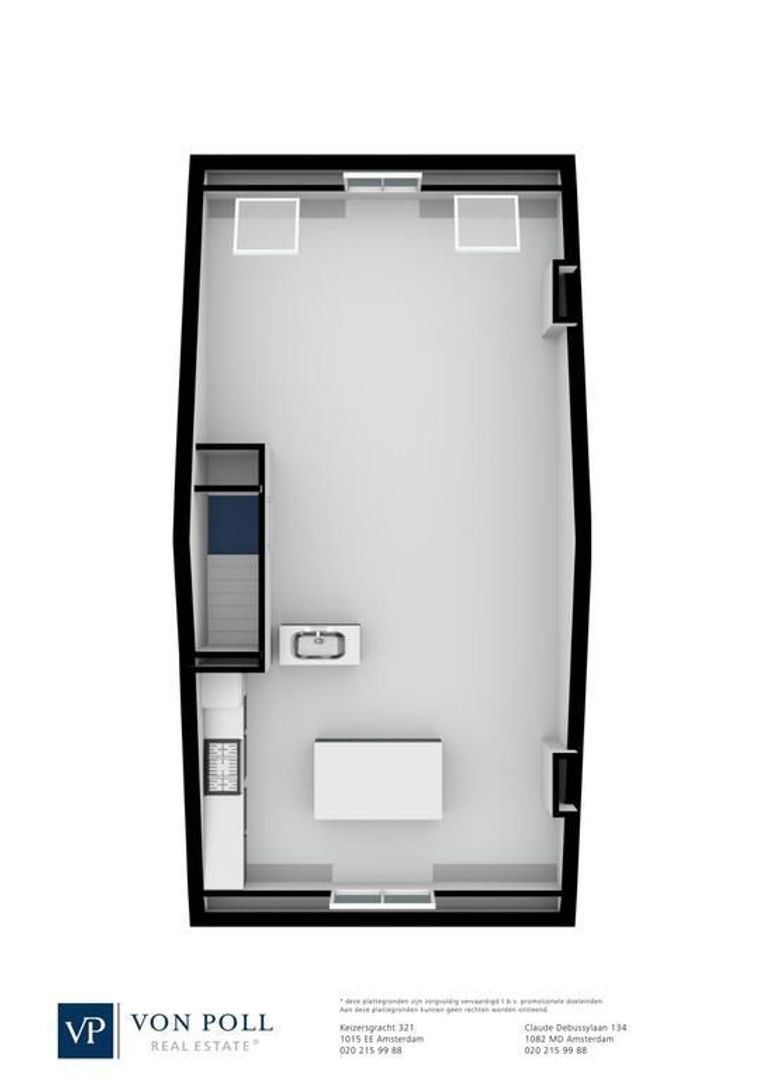 Gijsbrecht van Aemstelstraat 5 3, Amsterdam plattegrond-1