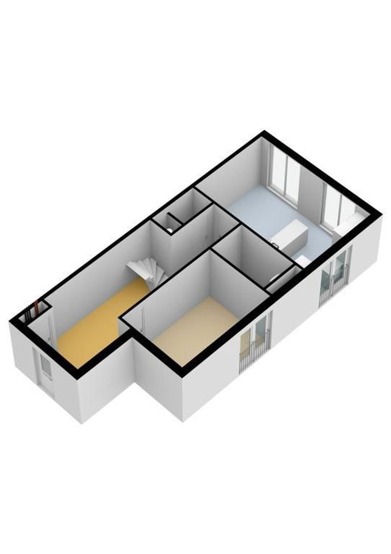 Landstraat 225, Bussum plattegrond-7