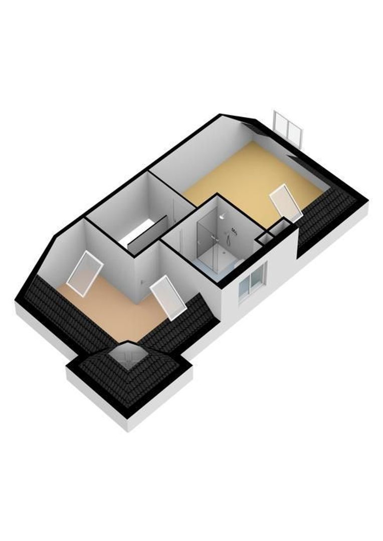 Landstraat 225, Bussum plattegrond-3