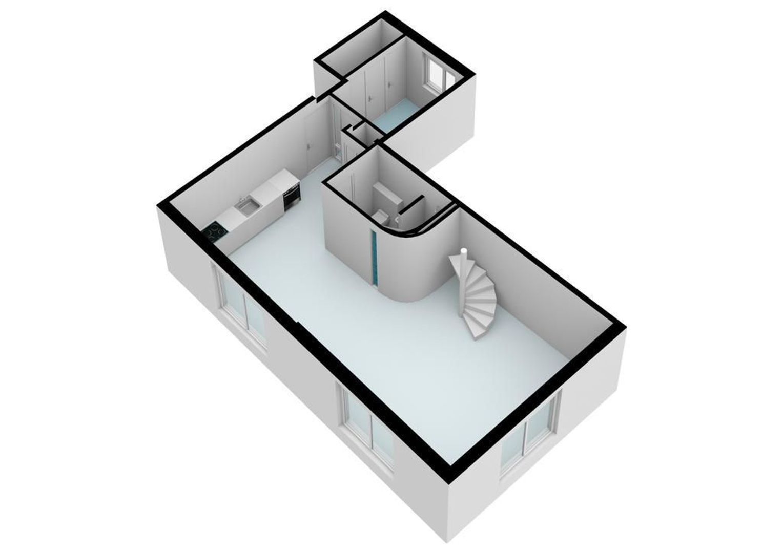 Houtmankade 33 D, Amsterdam plattegrond-1