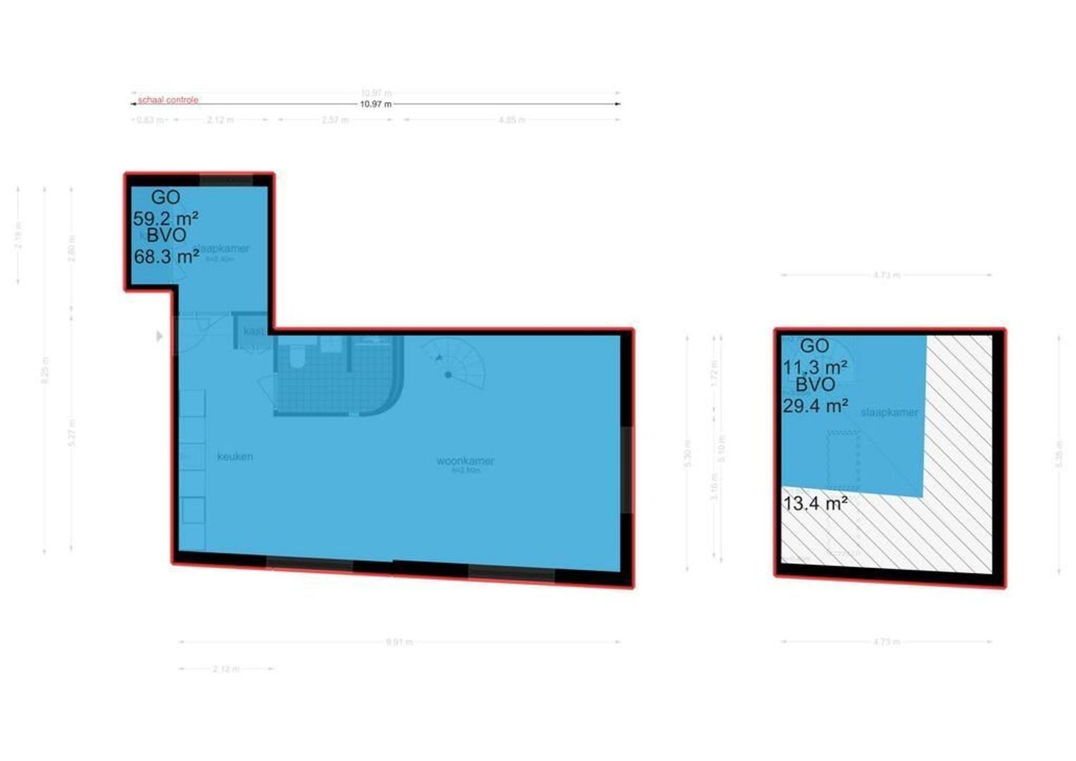 Houtmankade 33 D, Amsterdam plattegrond-2