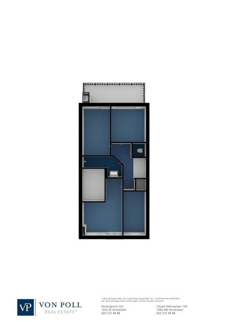 Cornelis Anthoniszstraat 66 H, Amsterdam plattegrond-3