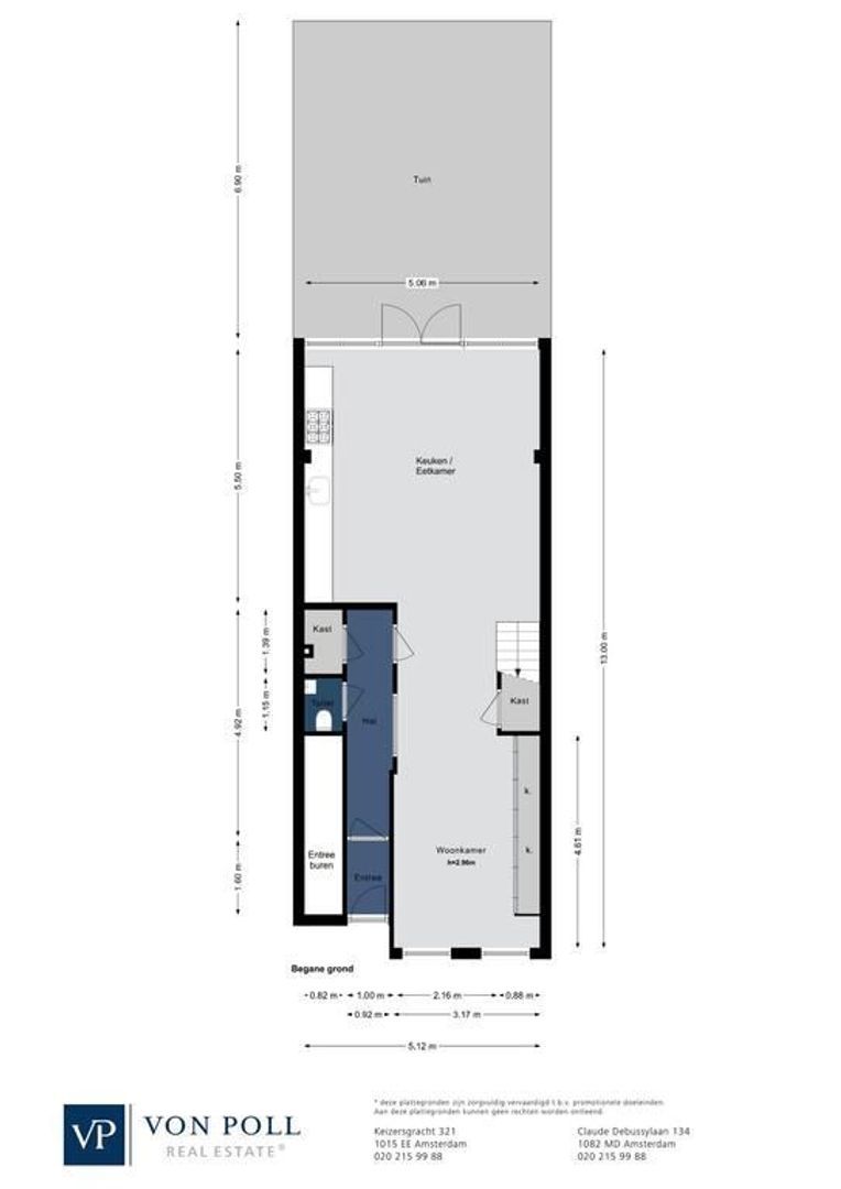 Cornelis Anthoniszstraat 66 H, Amsterdam plattegrond-0