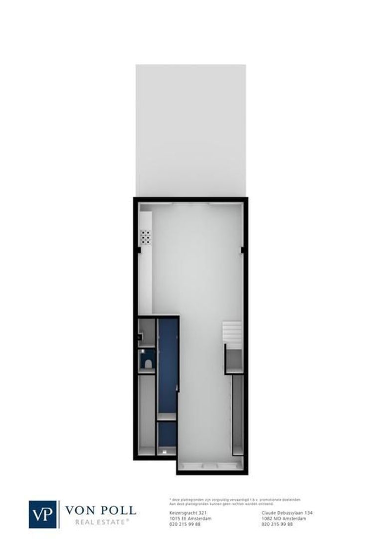 Cornelis Anthoniszstraat 66 H, Amsterdam plattegrond-2