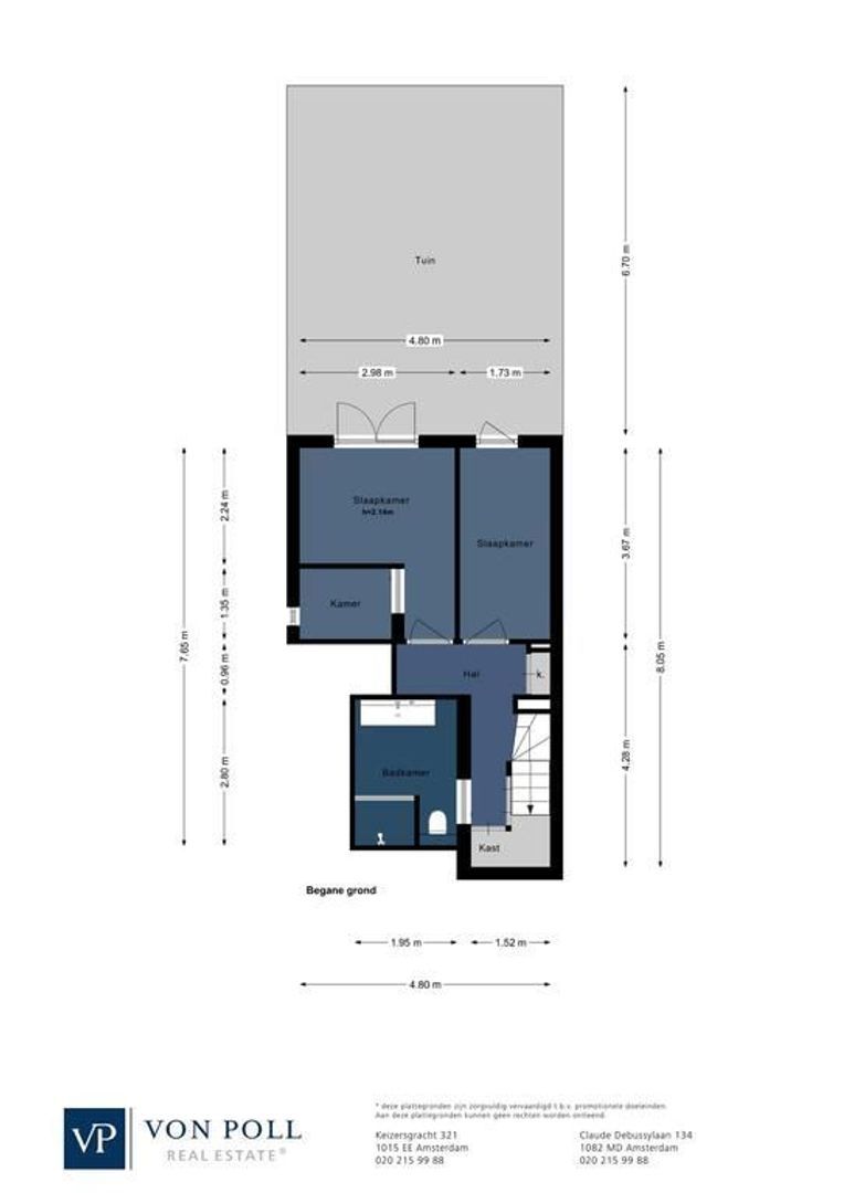 Lanseloetstraat 1 H, Amsterdam plattegrond-2