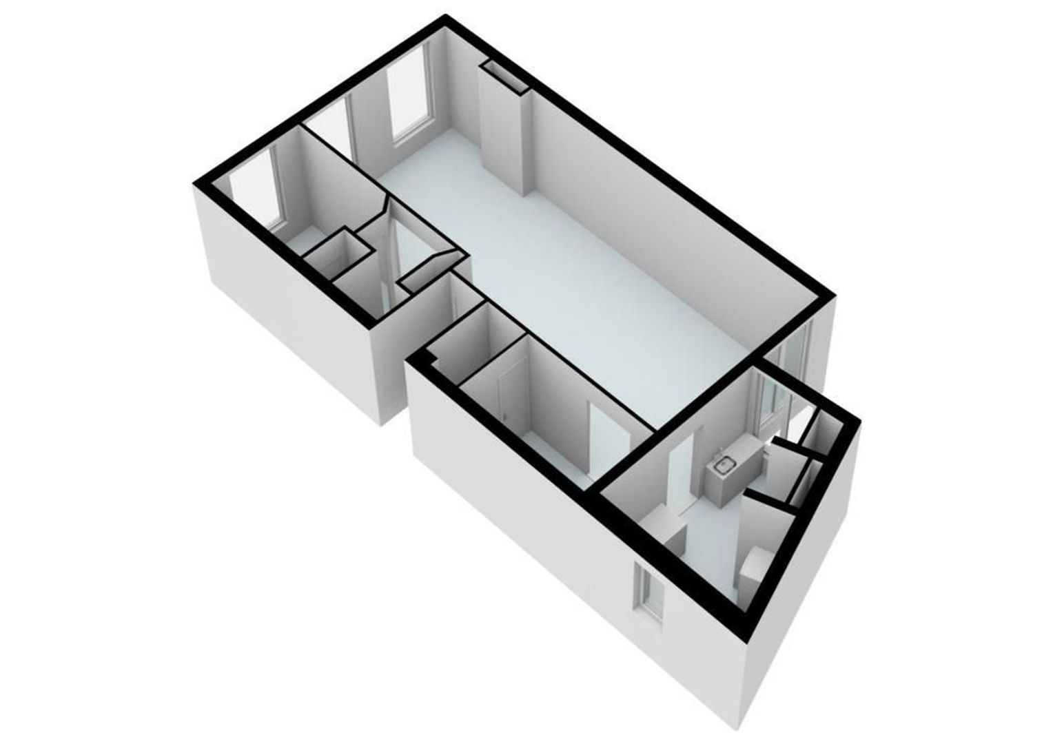 Egelantiersgracht 9 3, Amsterdam plattegrond-2