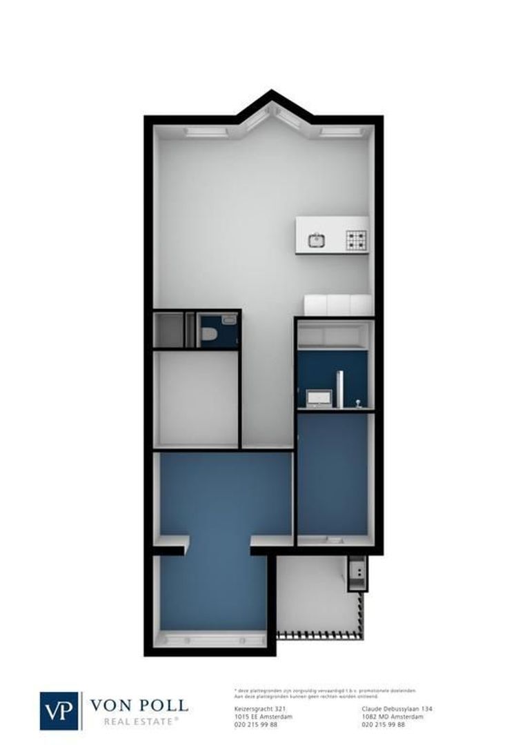 Mercatorplein 9 1, Amsterdam plattegrond-1