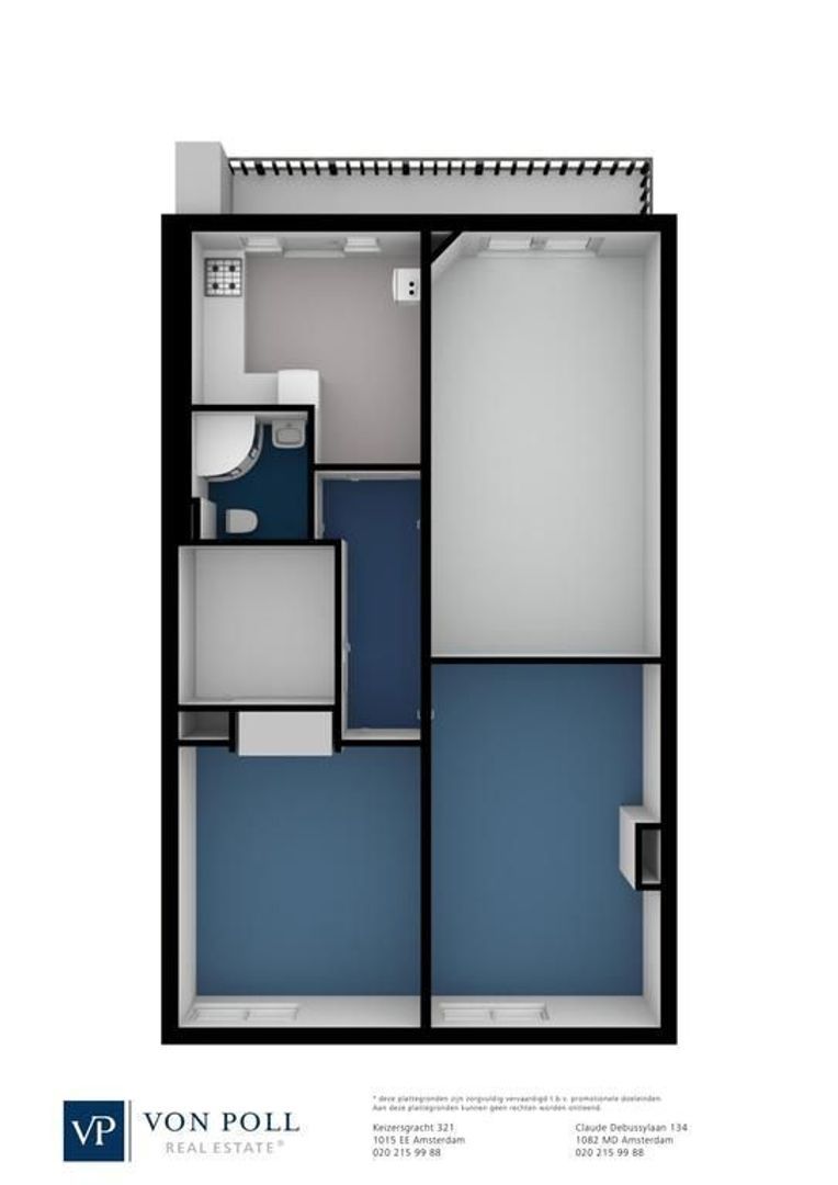 Karel du Jardinstraat 58 2, Amsterdam plattegrond-2