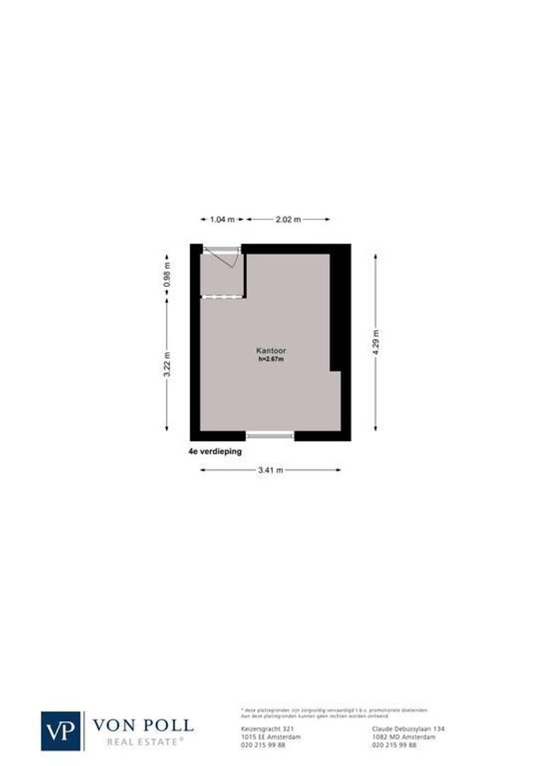 Karel du Jardinstraat 58 2, Amsterdam plattegrond-1