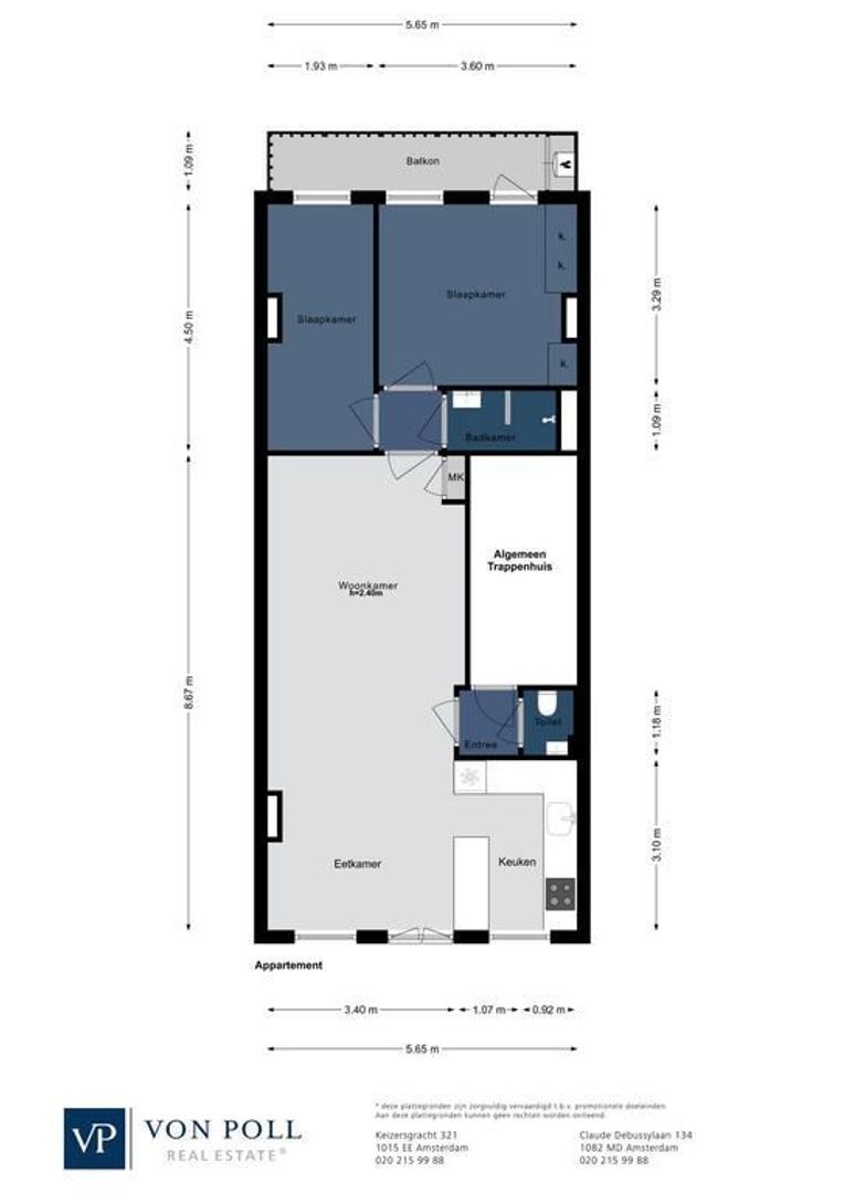 Eerste Jan van der Heijdenstraat 109 2, Amsterdam plattegrond-1
