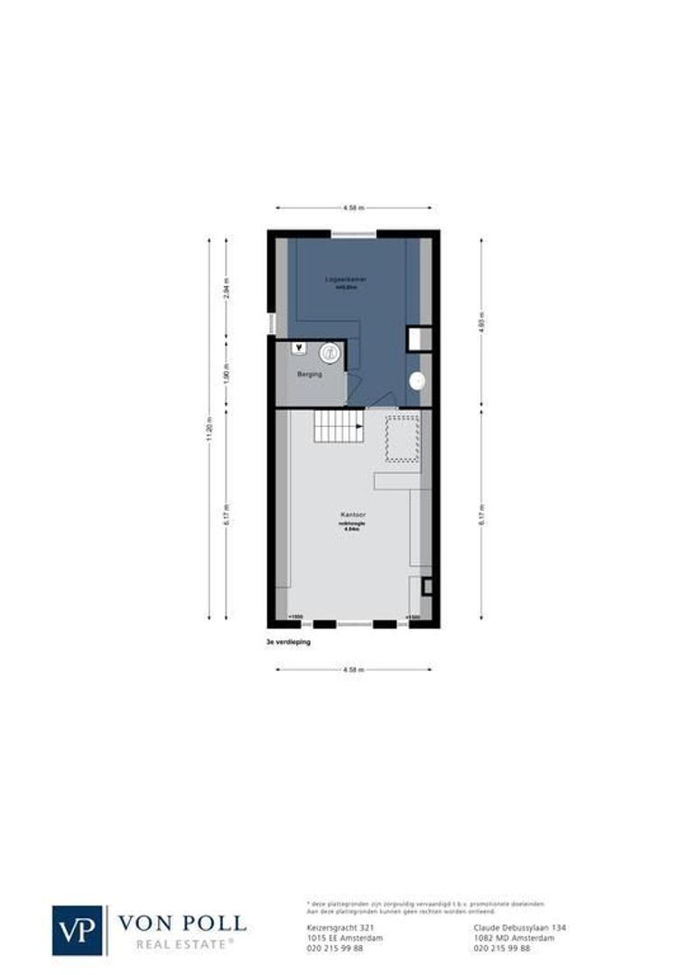 Leidsegracht 54, Amsterdam plattegrond-4