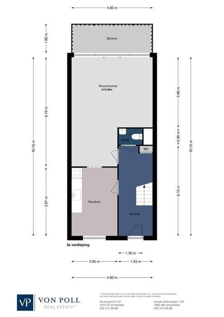 C. van Eesterenlaan 292 +PP, Amsterdam plattegrond-0