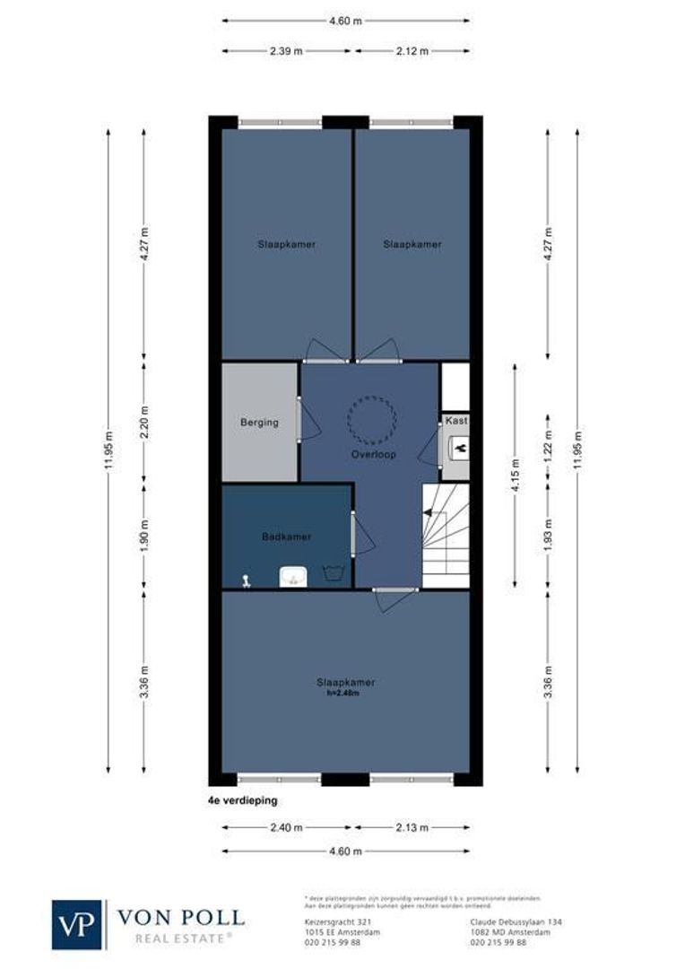C. van Eesterenlaan 292 +PP, Amsterdam plattegrond-1