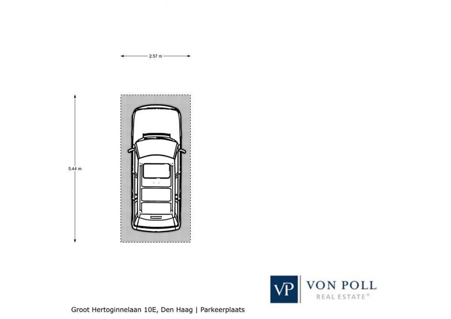 Groot Hertoginnelaan 10 E + PP, Den Haag plattegrond-2