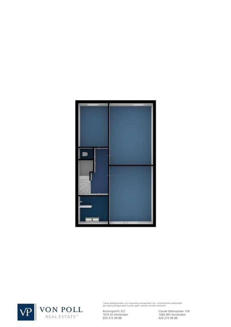 Vogelenzangstraat 12 hs, Amsterdam plattegrond-3