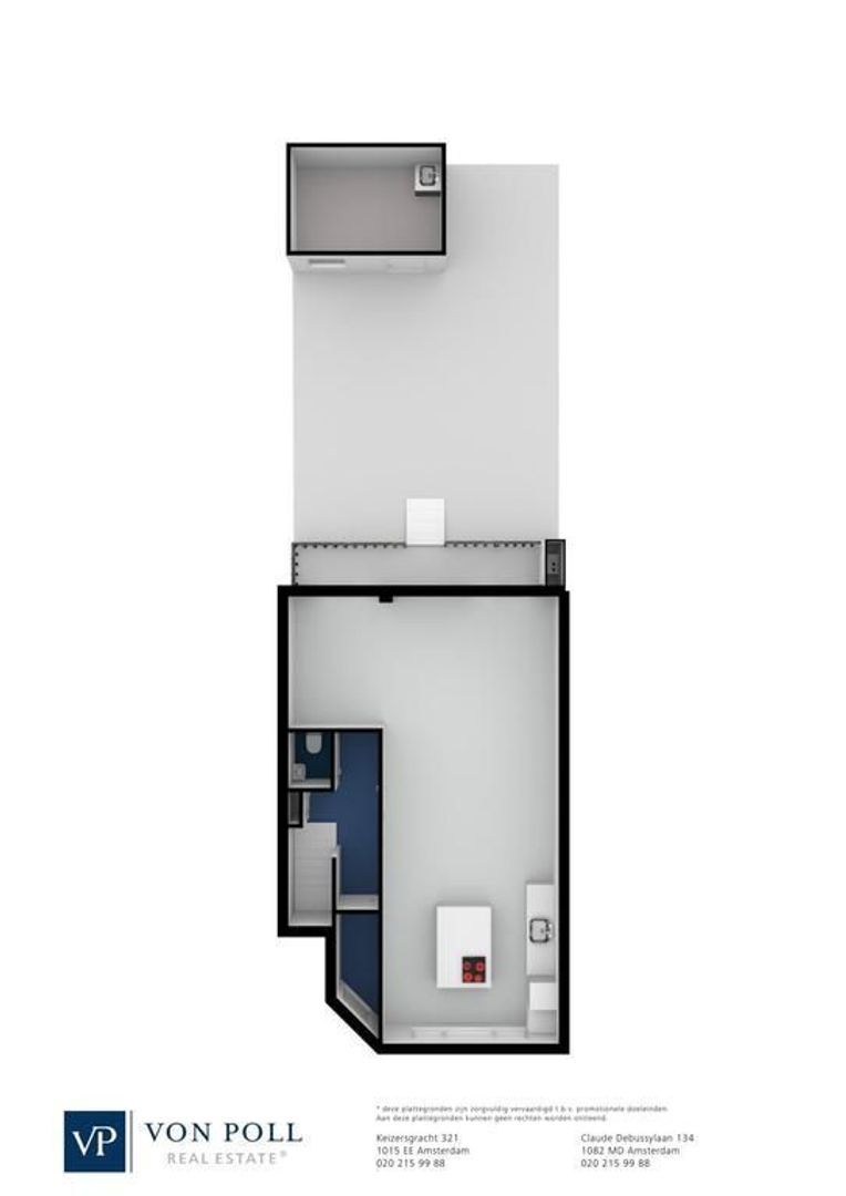 Vogelenzangstraat 12 hs, Amsterdam plattegrond-1