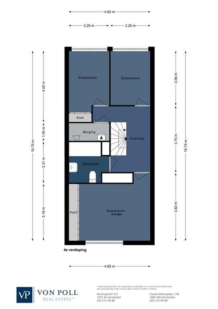 Bartholomeus Diazstraat 7 F, Amsterdam plattegrond-2