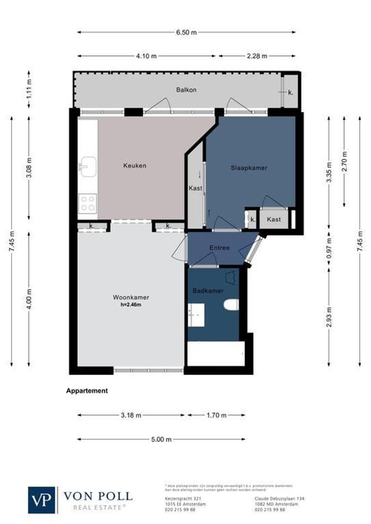 Marathonweg 18 2, Amsterdam plattegrond-0