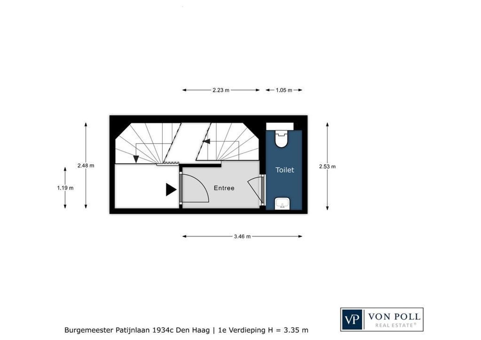 Burgemeester Patijnlaan 1934 c, Den Haag plattegrond-0