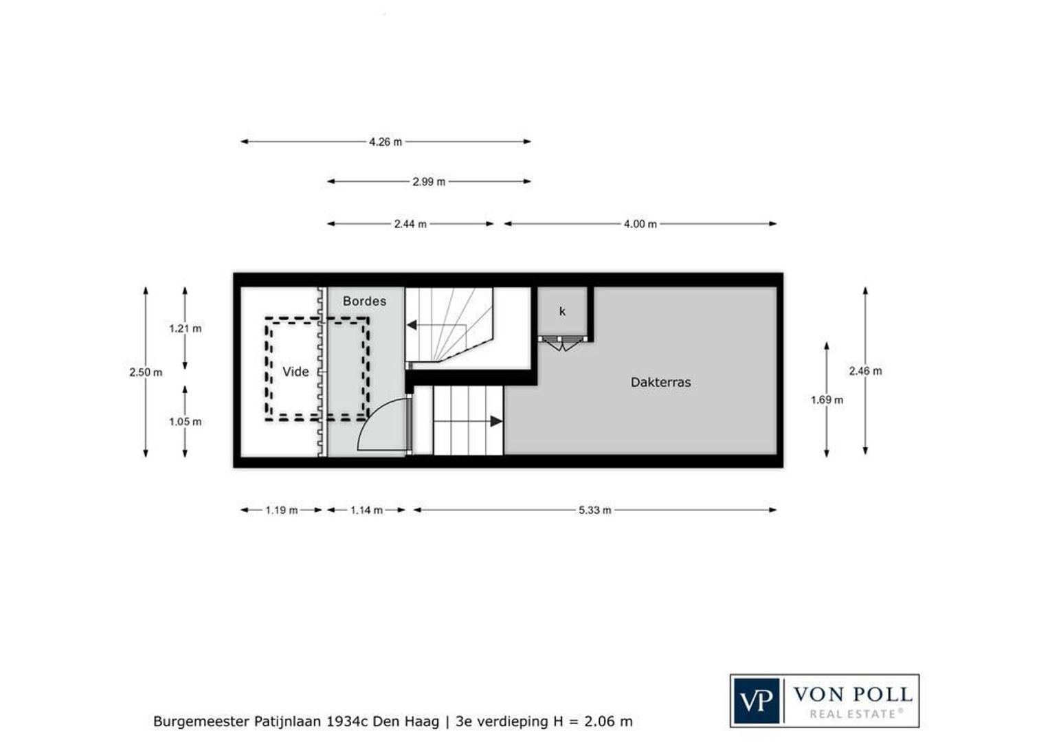Burgemeester Patijnlaan 1934 c, Den Haag plattegrond-2