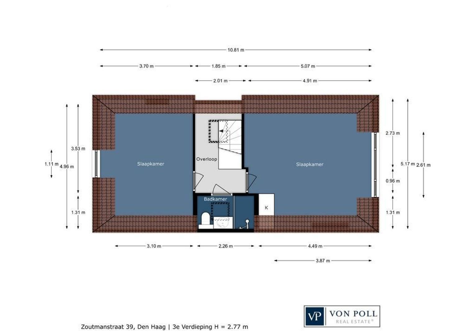 Zoutmanstraat 39, Den Haag plattegrond-2