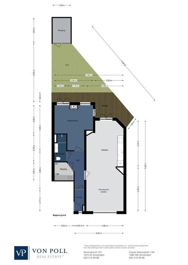 Reggestraat 5 h, Amsterdam plattegrond-0