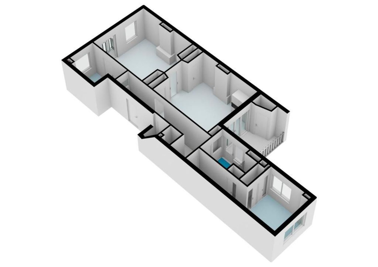 Bilderdijkkade 18 A 1, Amsterdam plattegrond-2