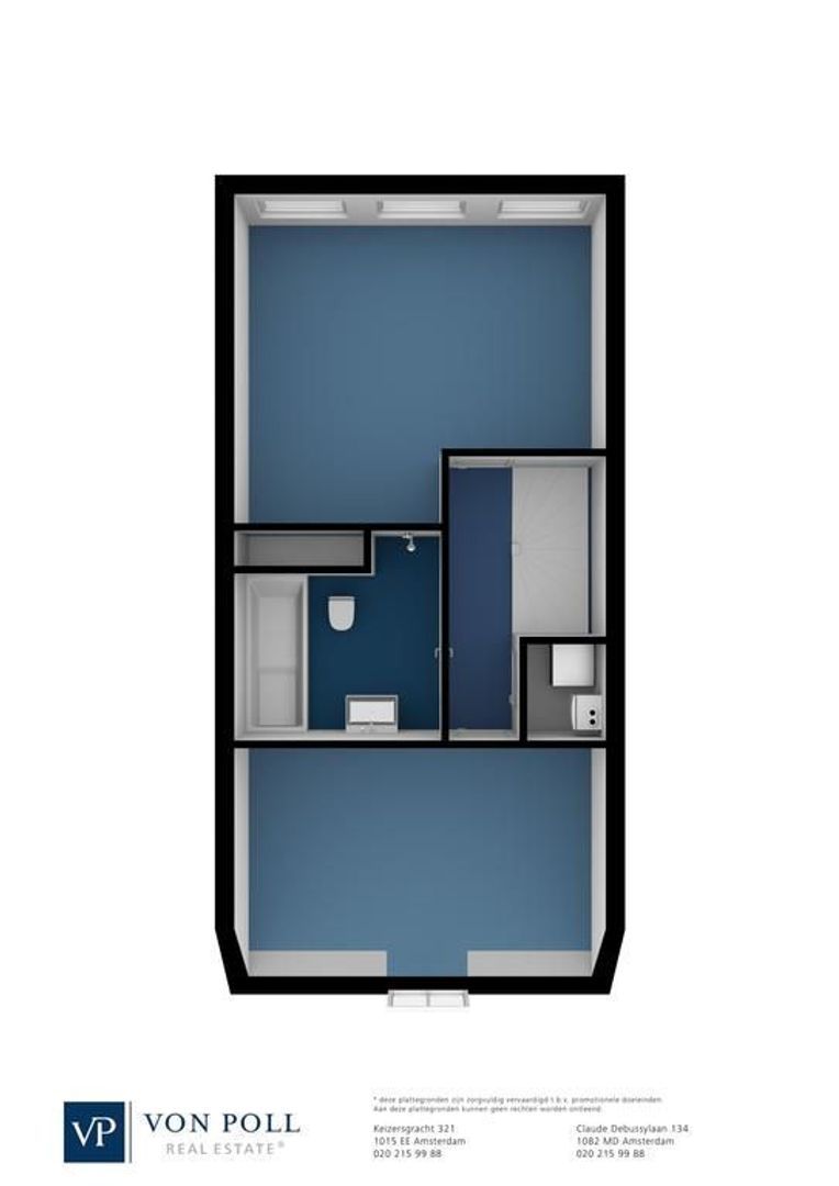 Bentinckstraat 23 C, Amsterdam plattegrond-3