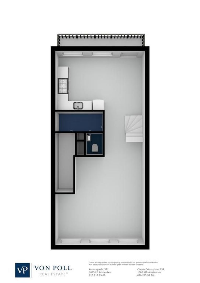 Bentinckstraat 23 C, Amsterdam plattegrond-1