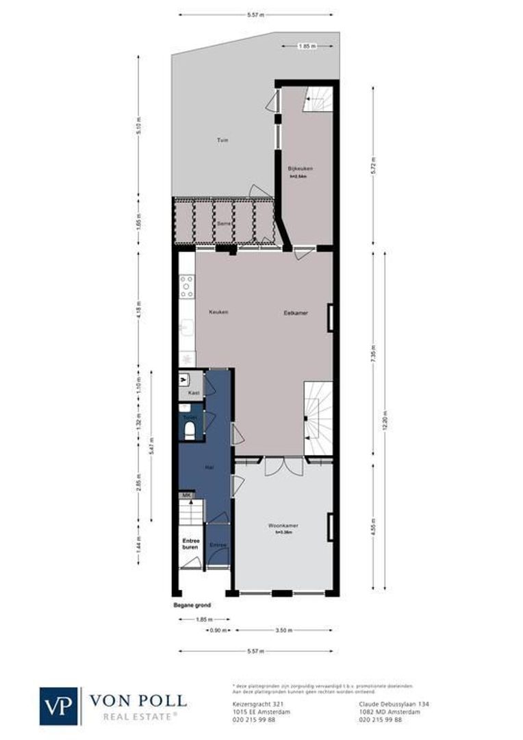 Hemonystraat 47 H, Amsterdam plattegrond-0