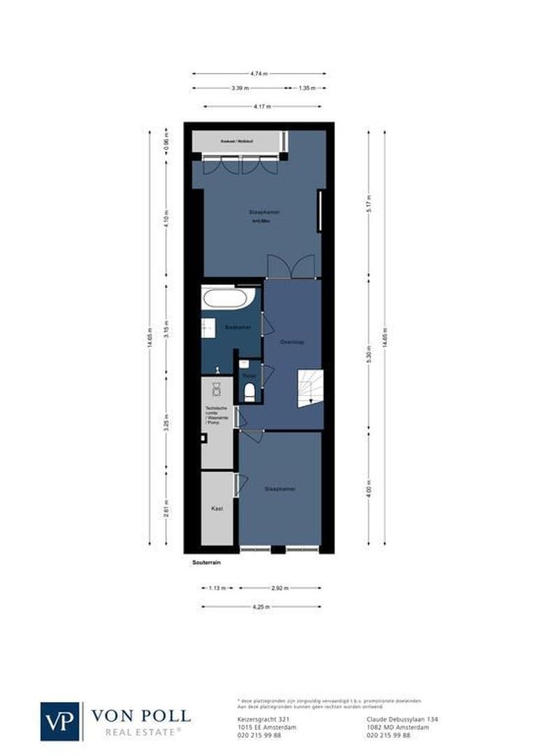 Hemonystraat 47 H, Amsterdam plattegrond-4