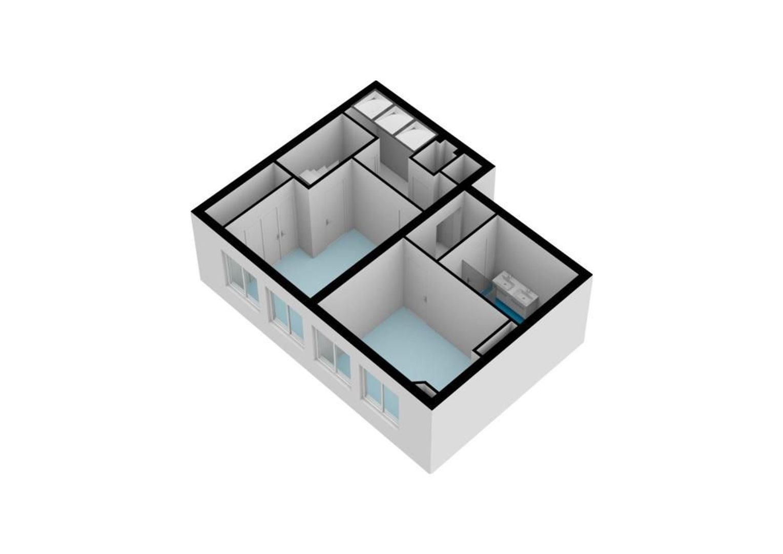 Krammerstraat 2 2, Amsterdam plattegrond-1