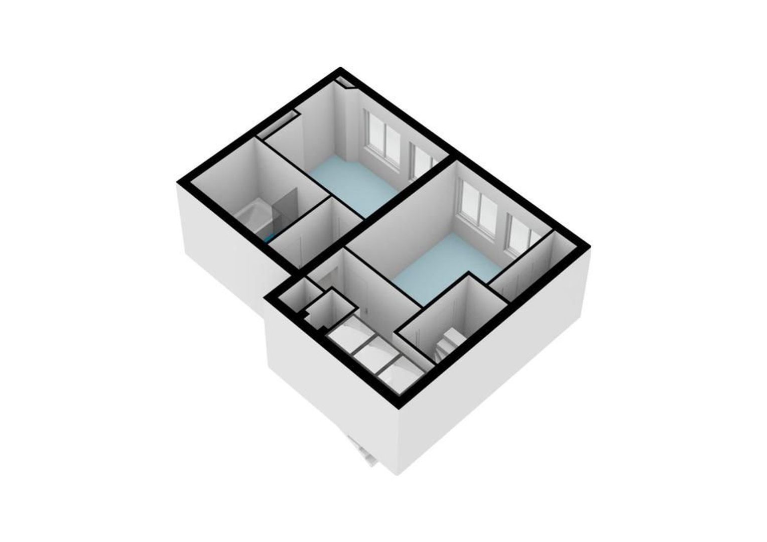 Krammerstraat 2 2, Amsterdam plattegrond-2
