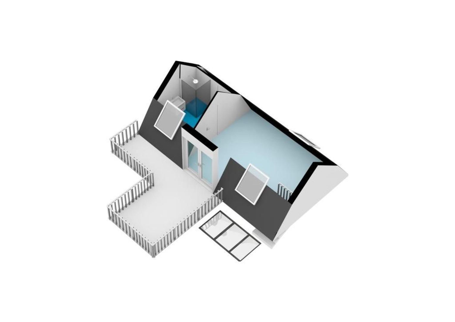 Krammerstraat 2 2, Amsterdam plattegrond-12