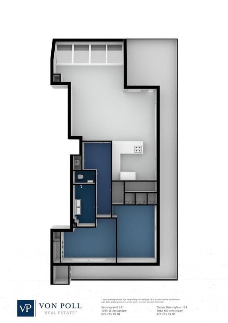 Botterweg 71, Diemen plattegrond-1