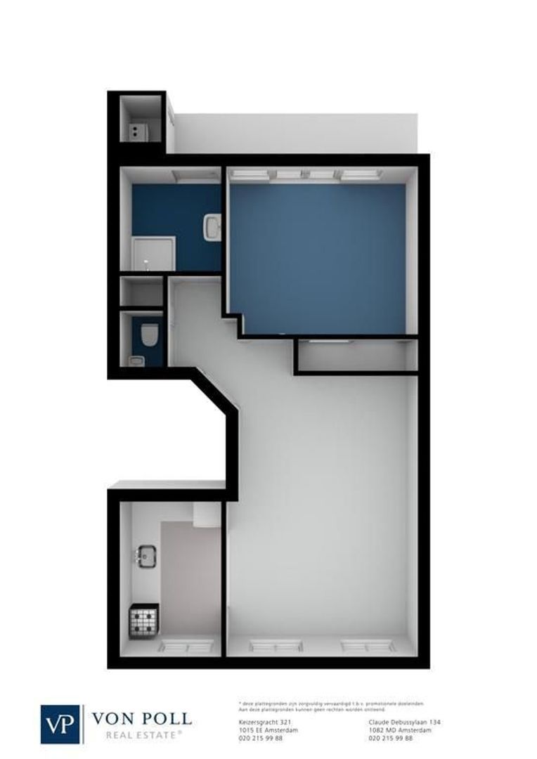 Van Spilbergenstraat 63 1, Amsterdam plattegrond-1