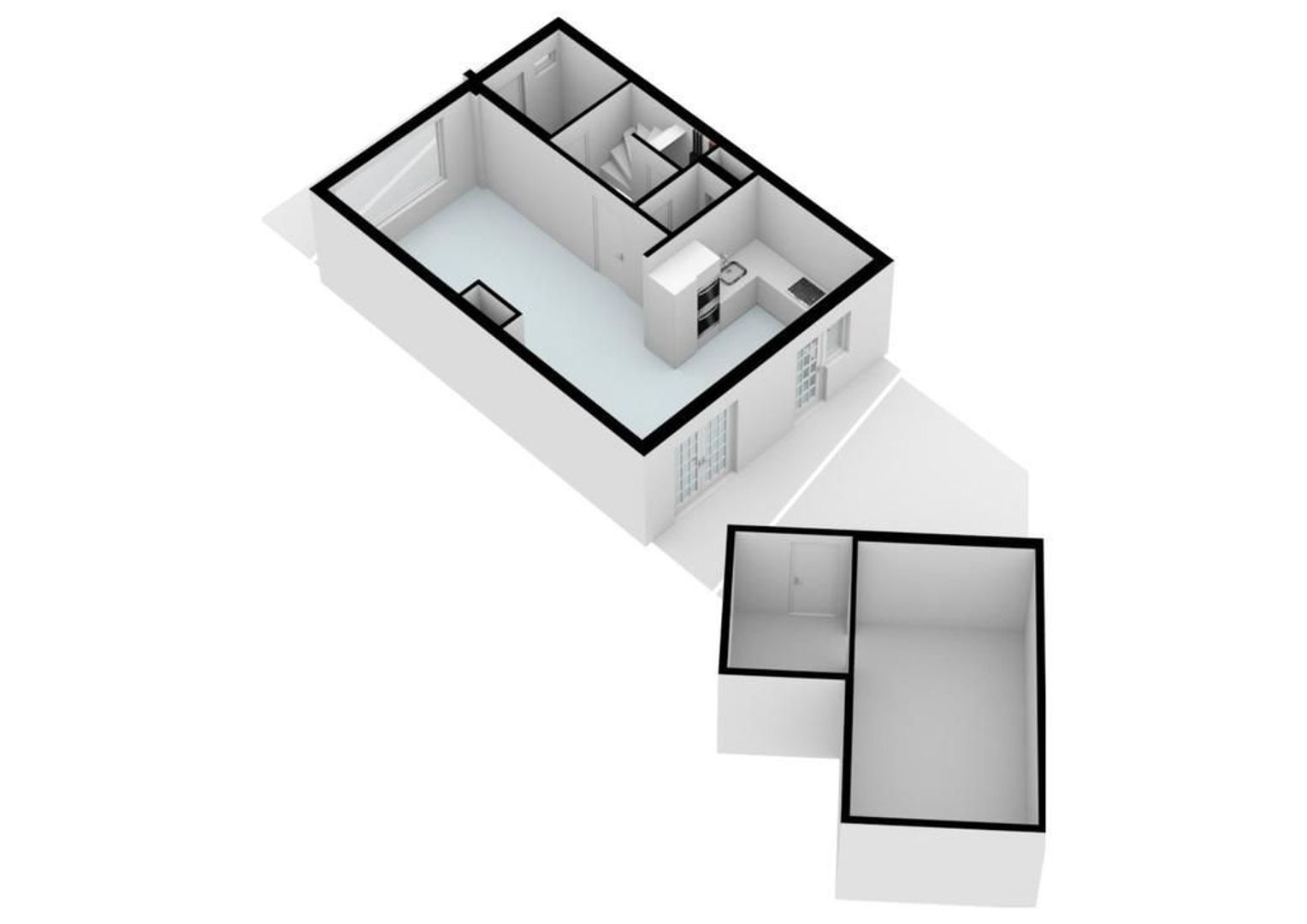 Icaruslaan 44, Amstelveen plattegrond-1