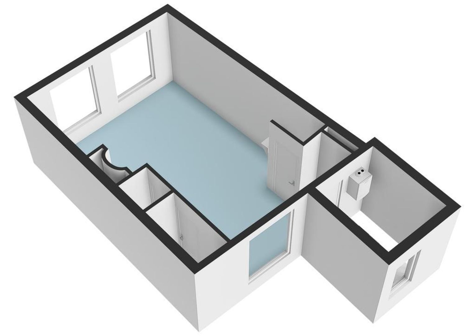 Keizersgracht 768 B, Amsterdam plattegrond-5